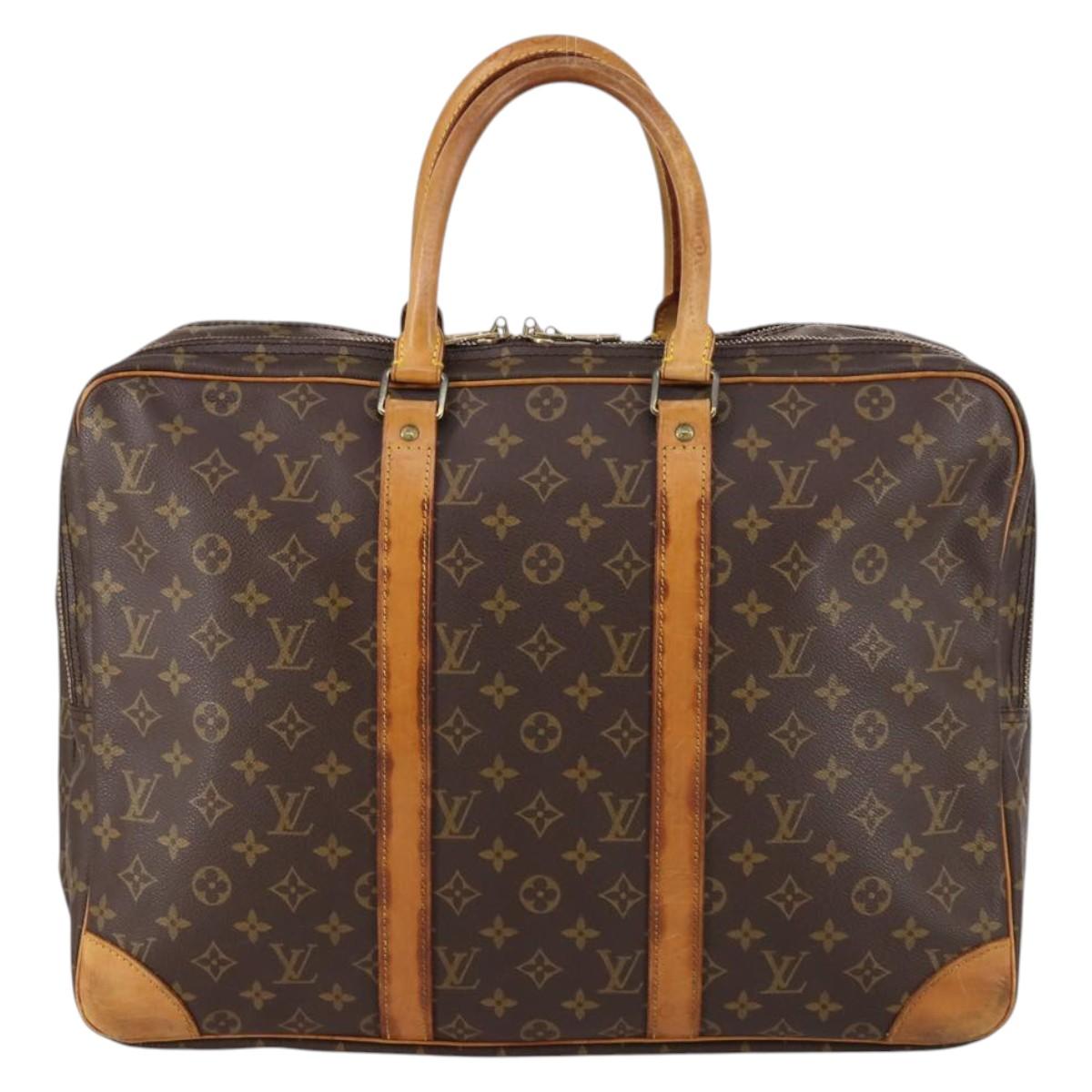 LOUIS VUITTON Monogram Sac 48 Earl Boston Bag M41383 LV Auth 141124