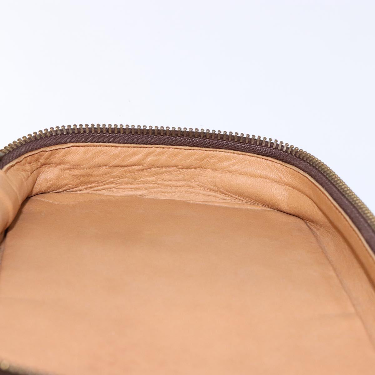 LOUIS VUITTON Monogram Poche Monte Carlo Jewelry Box Vintage M47352 Auth 141127