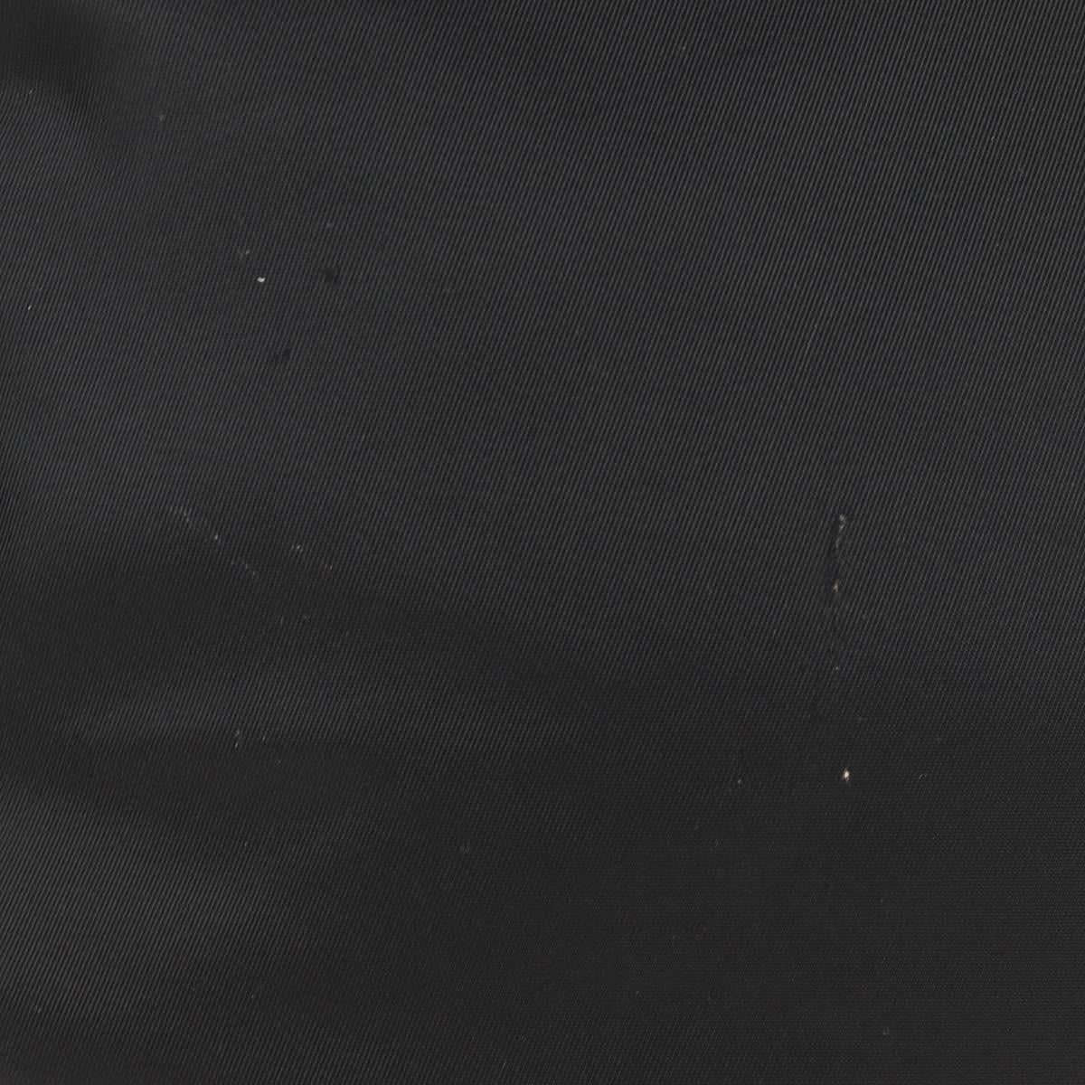 PRADA Sequin Backpack Nylon Black Silver Auth 141151M