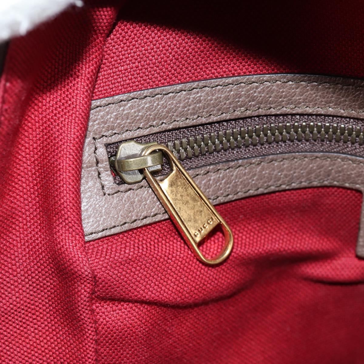 GUCCI GG Supreme Disney Collaboration Backpack PVC Beige Gold 552884 Auth141154M