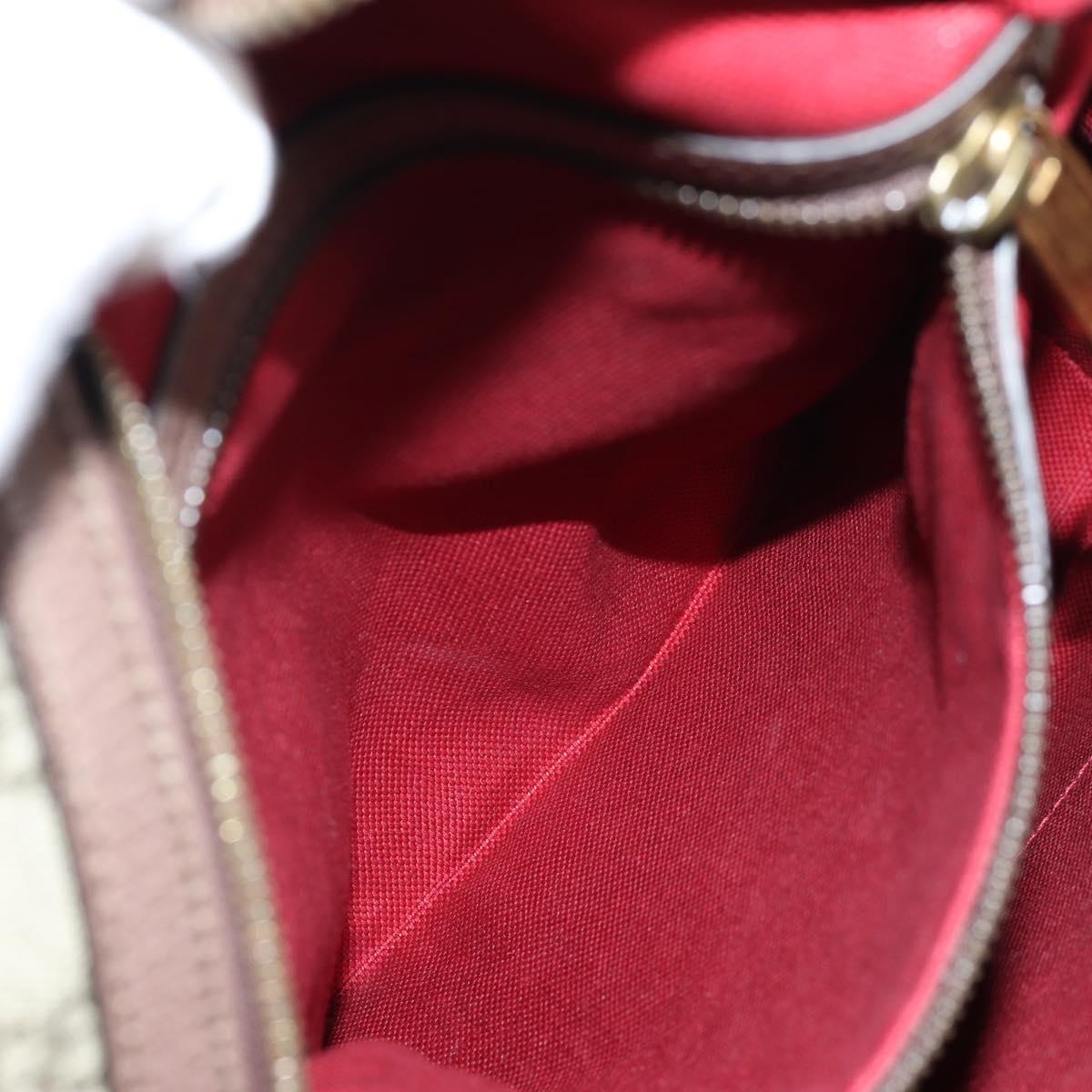 GUCCI GG Supreme Disney Collaboration Backpack PVC Beige Gold 552884 Auth141154M