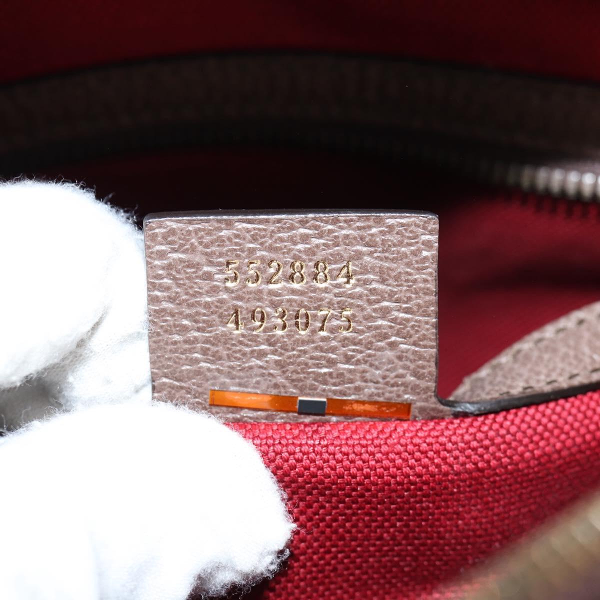 GUCCI GG Supreme Disney Collaboration Backpack PVC Beige Gold 552884 Auth141154M