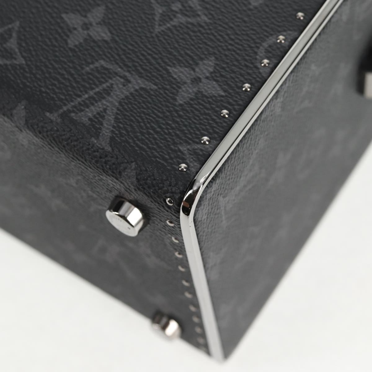 LOUIS VUITTON Monogram Eclipse Split Mini Box Trunk Bag M21022 LV Auth 141164SM