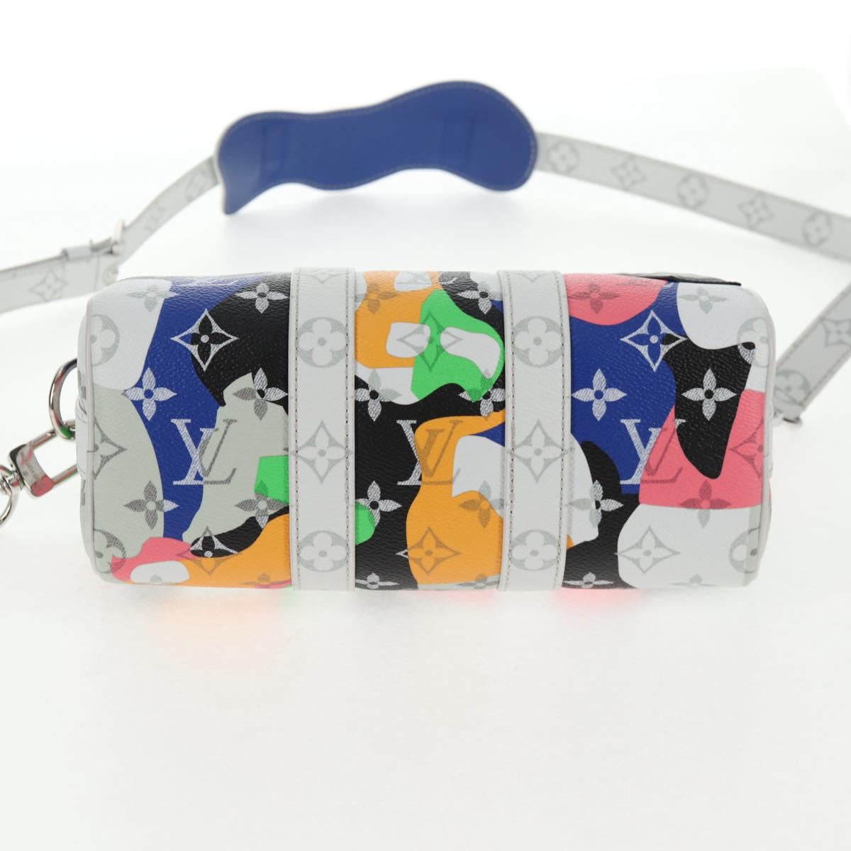 LOUIS VUITTON LV Portrait Keepall Bandouliere 25 Hand Bag M46701 LV Auth 141166M