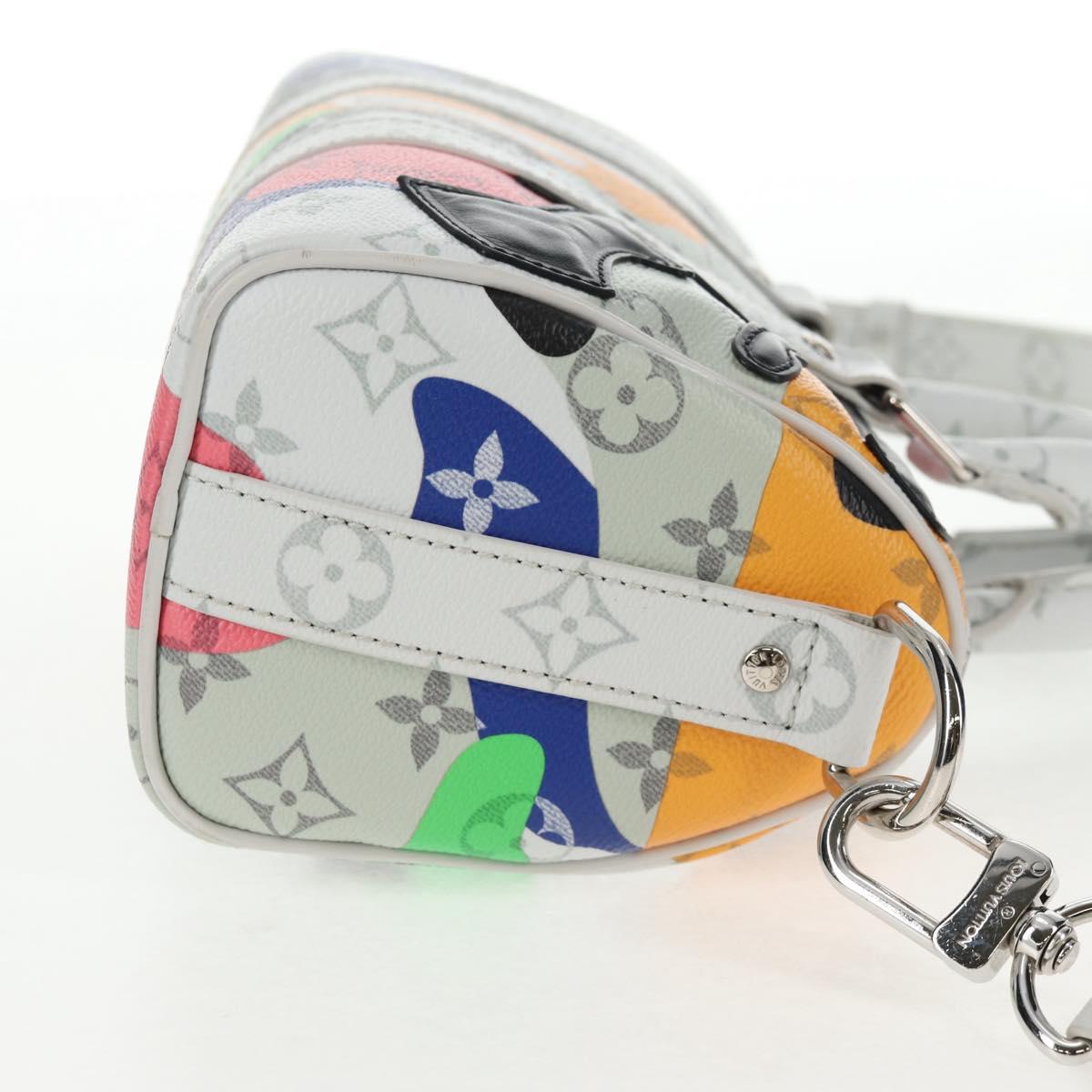 LOUIS VUITTON LV Portrait Keepall Bandouliere 25 Hand Bag M46701 LV Auth 141166M