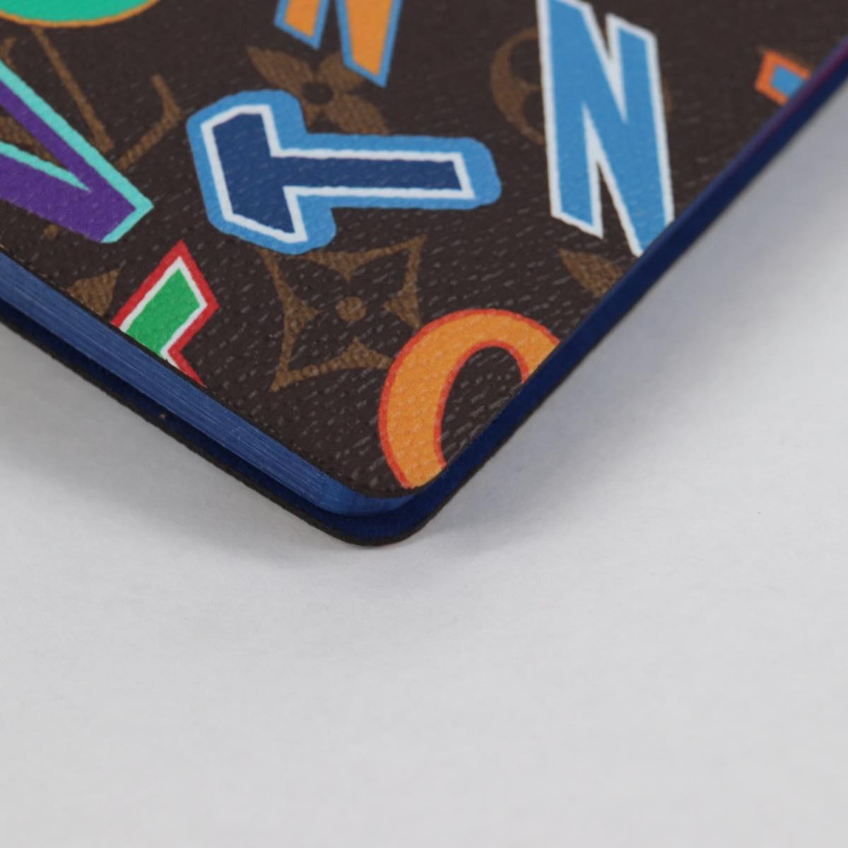LOUIS VUITTON Monogram LVxNBA Kaye Clemence Note Cover GI0563 LV Auth 141174M