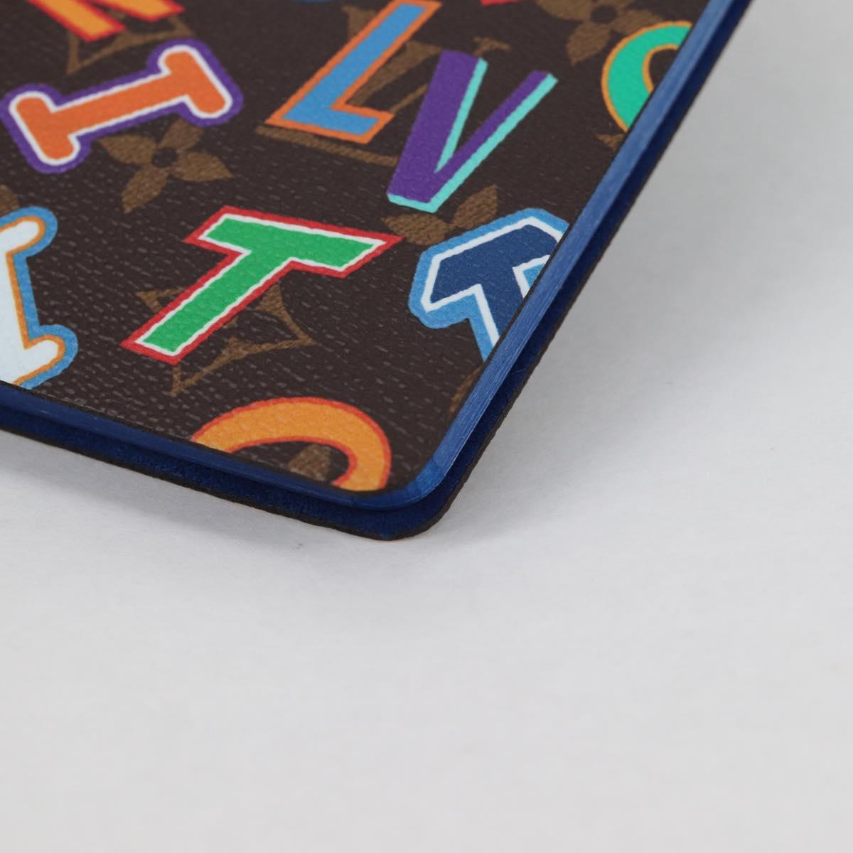 LOUIS VUITTON Monogram LVxNBA Kaye Clemence Note Cover GI0563 LV Auth 141174M