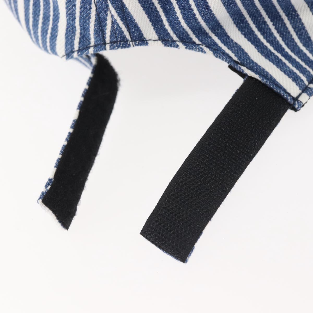 Miu Miu Cap Denim M Blue Auth 141183M