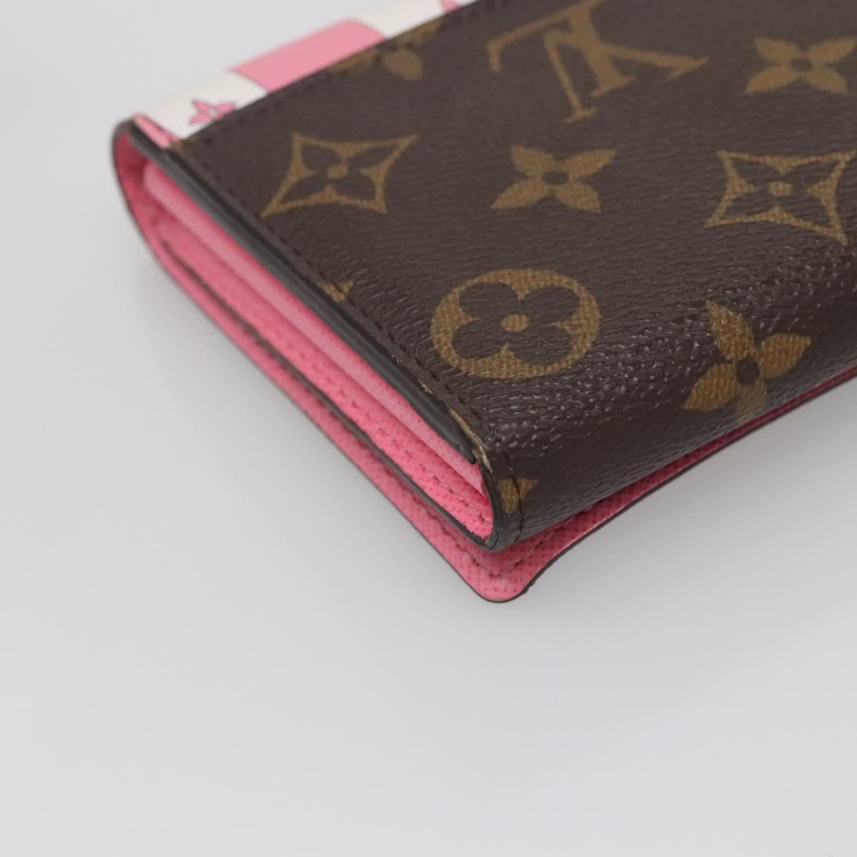 LOUIS VUITTON Monogram Vivienne Portefeuille Sarah Wallet M68491 LV Auth 141194M
