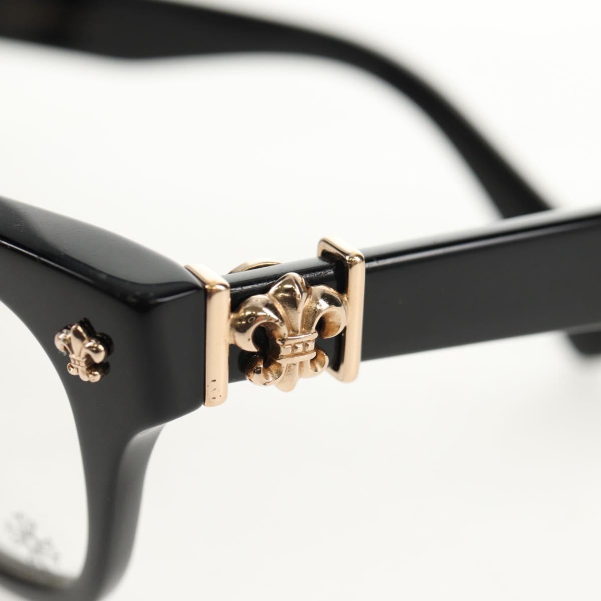 Chrome Hearts GITTIN ANY BS Flare Glasses plastic Black Auth 141196M