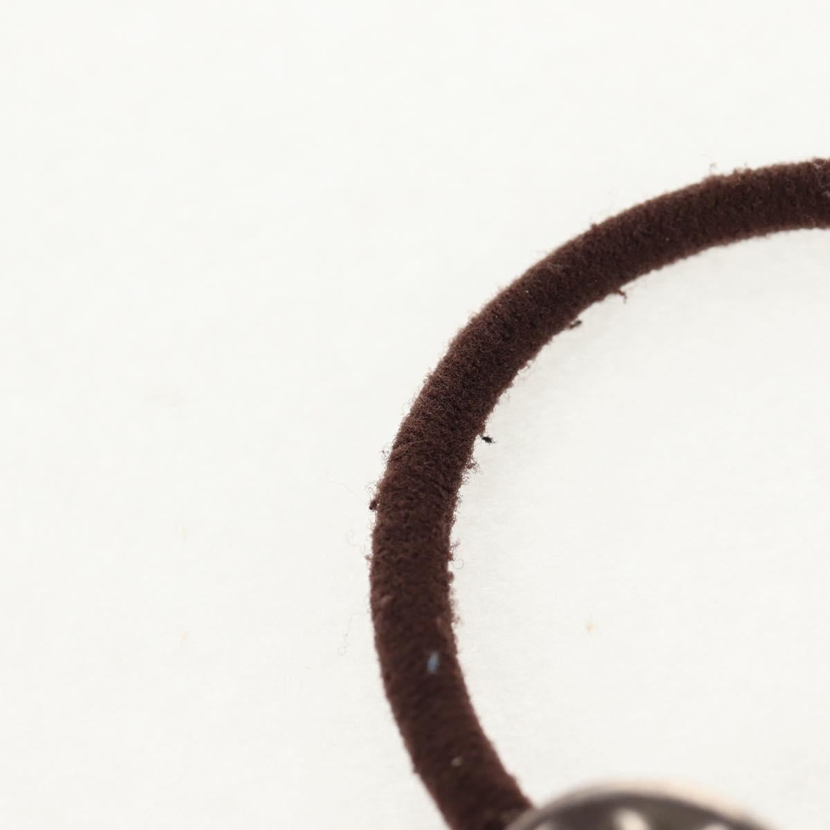 Chrome Hearts Cross Ball Button Hair Tie Ag925 Silver Auth 141206M