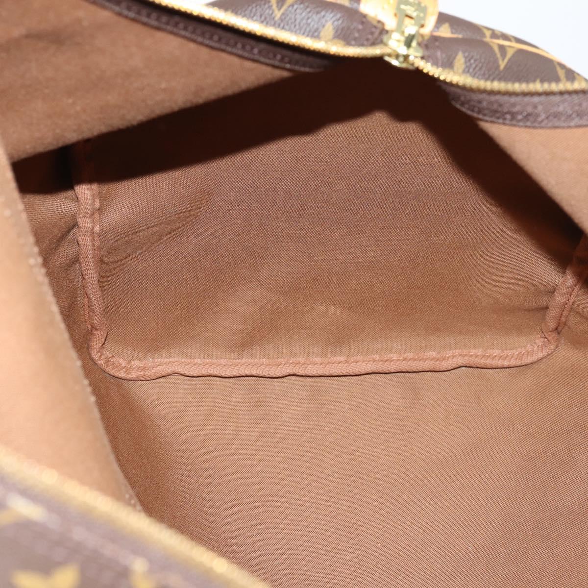 LOUIS VUITTON Monogram Keepall 55 Boston Bag M41424 LV Auth 141213