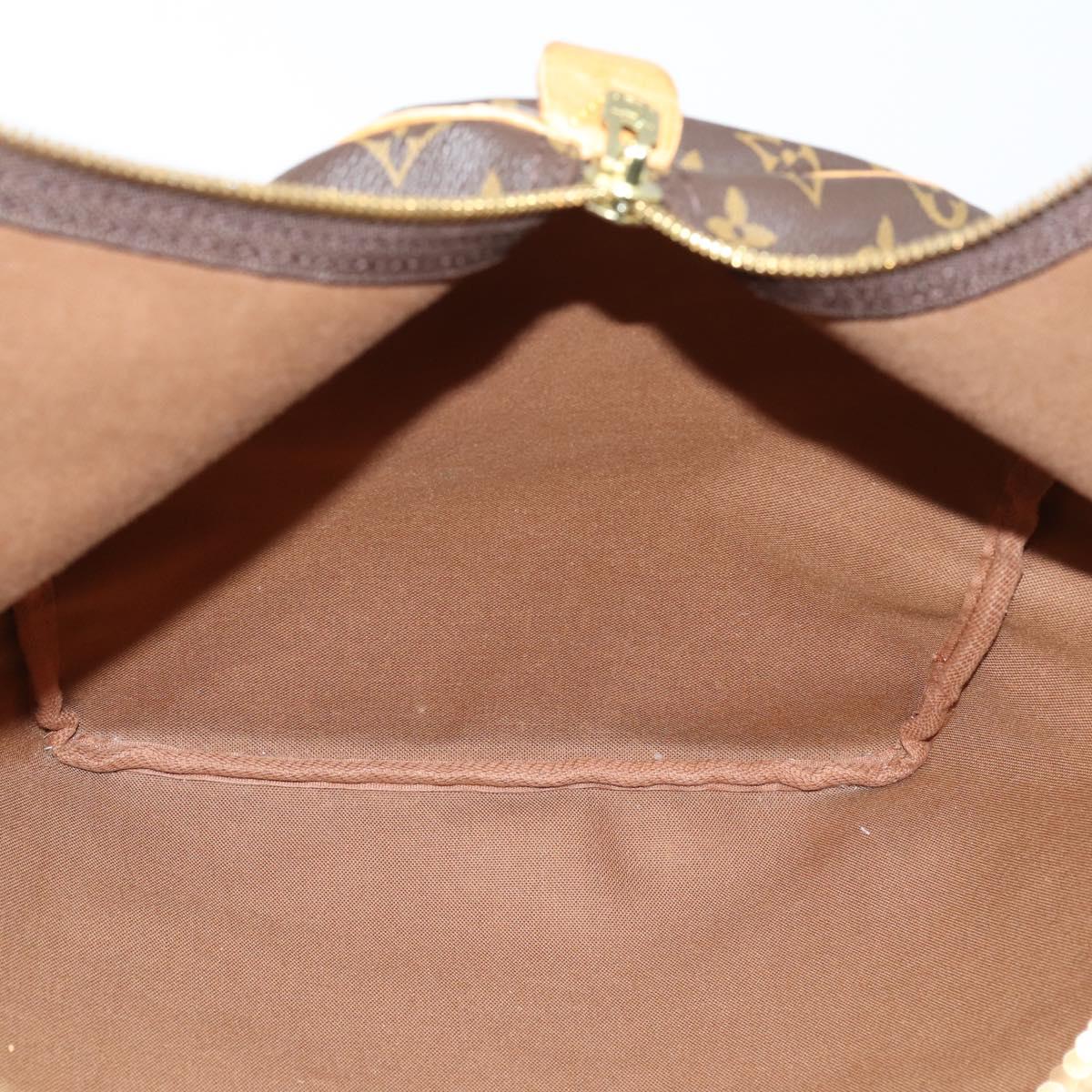 LOUIS VUITTON Monogram Keepall 55 Boston Bag M41424 LV Auth 141213