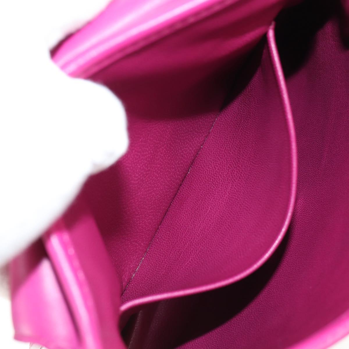 LOUIS VUITTON Art Deco Trappezio Shoulder Bag Leather Pink M97085 Auth 141216V