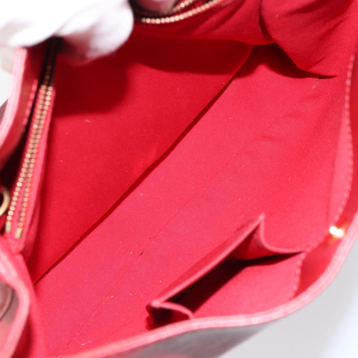 LOUIS VUITTON Epi Mandala MM Shoulder Bag Red M5889E LV Auth 141224