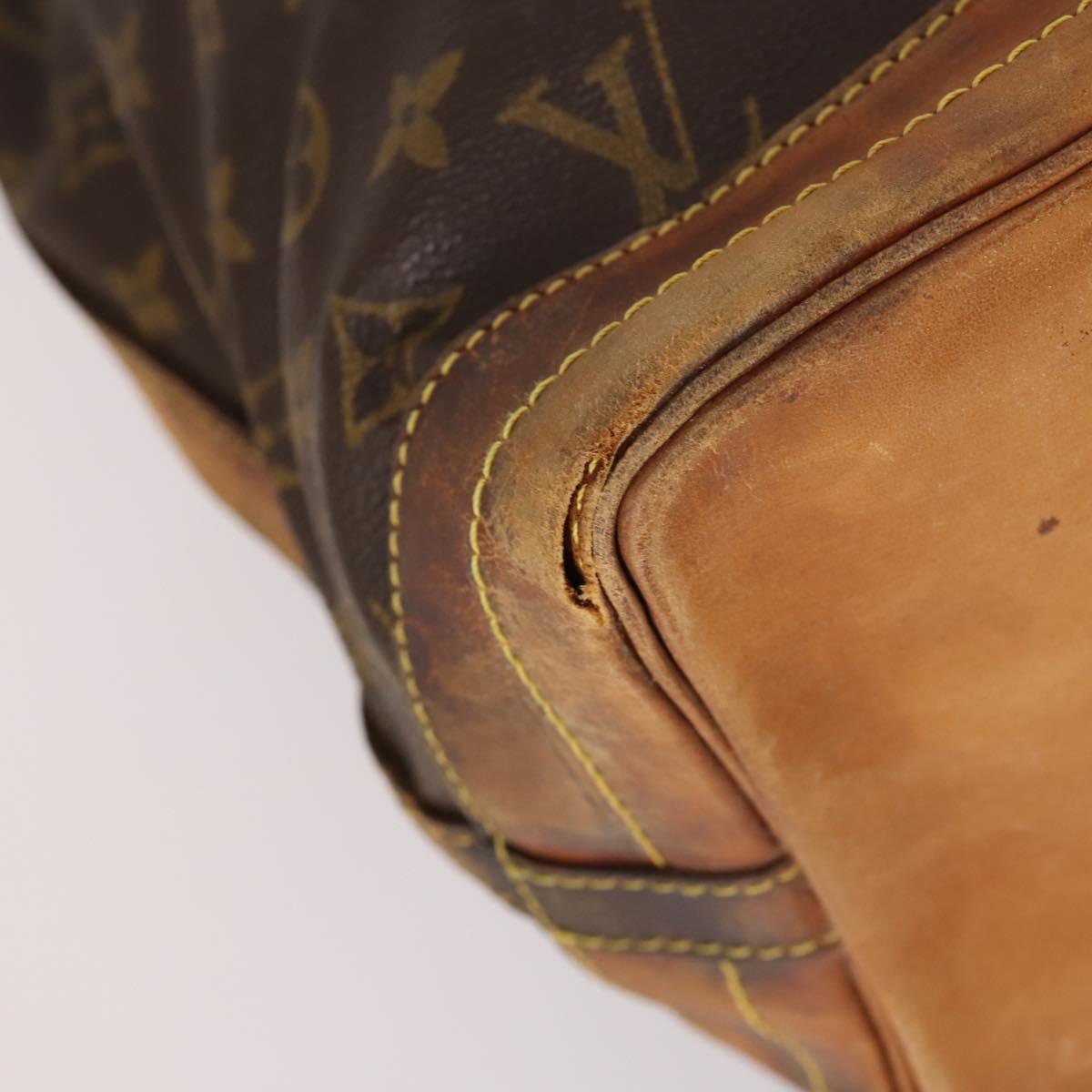 LOUIS VUITTON Monogram Noe Shoulder Bag M42224 LV Auth 141232