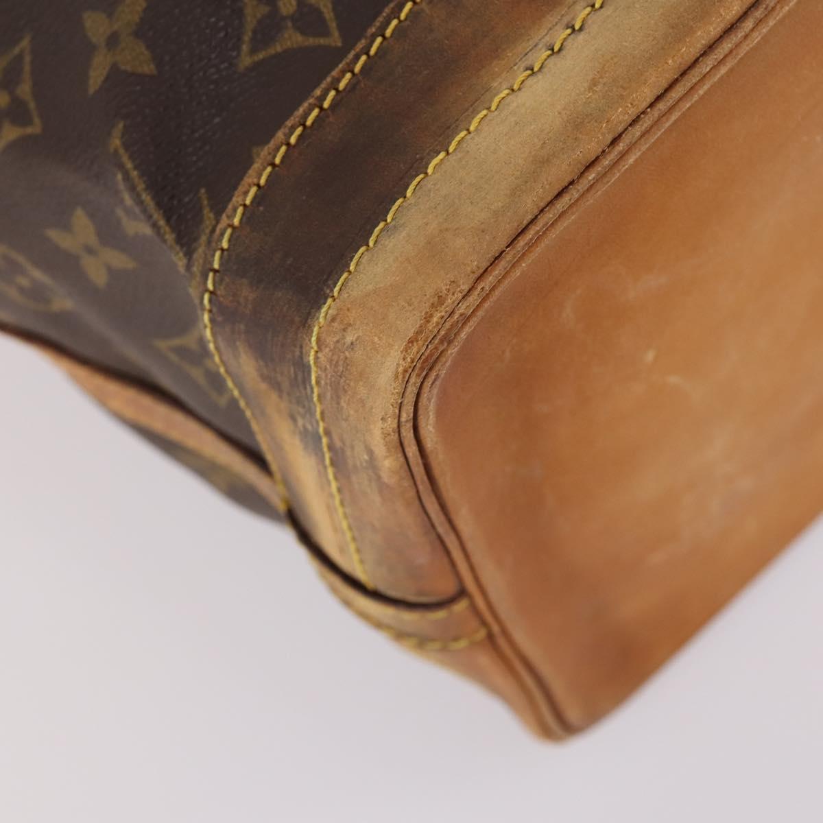 LOUIS VUITTON Monogram Noe Shoulder Bag M42224 LV Auth 141232