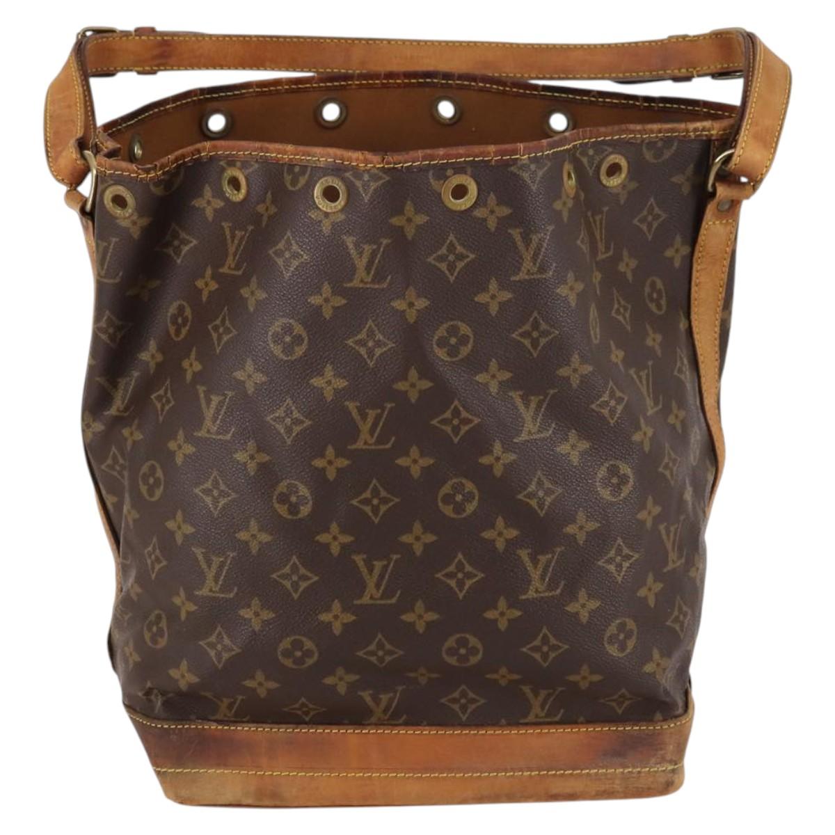 LOUIS VUITTON Monogram Noe Shoulder Bag M42224 LV Auth 141232