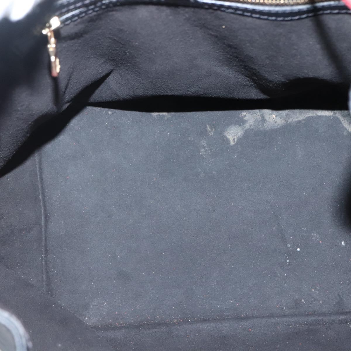 LOUIS VUITTON Epi Noe Shoulder Bag Bicolor Black Red M44017 LV Auth 141236