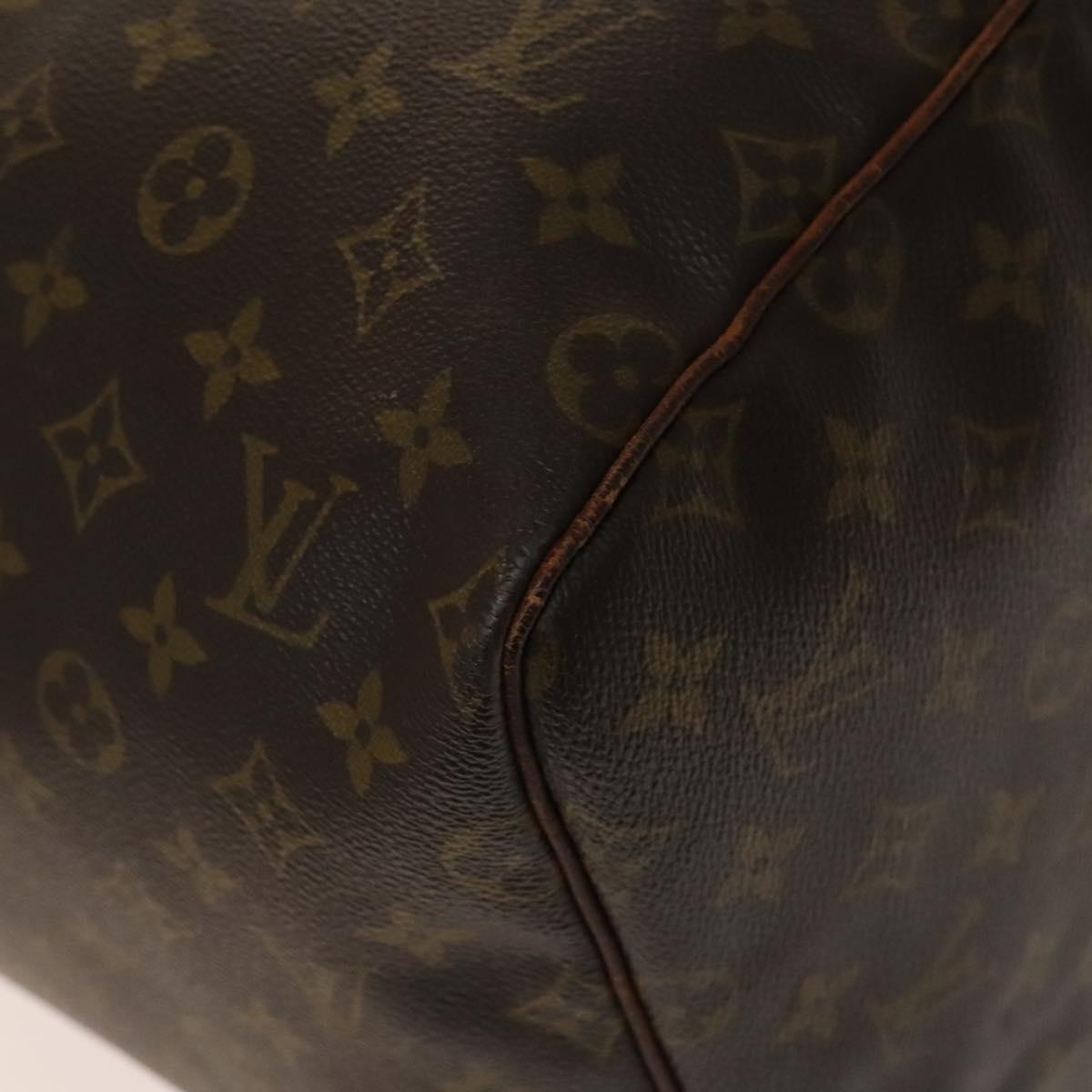 LOUIS VUITTON Monogram Keepall 55 Boston Bag M41424 LV Auth 141304