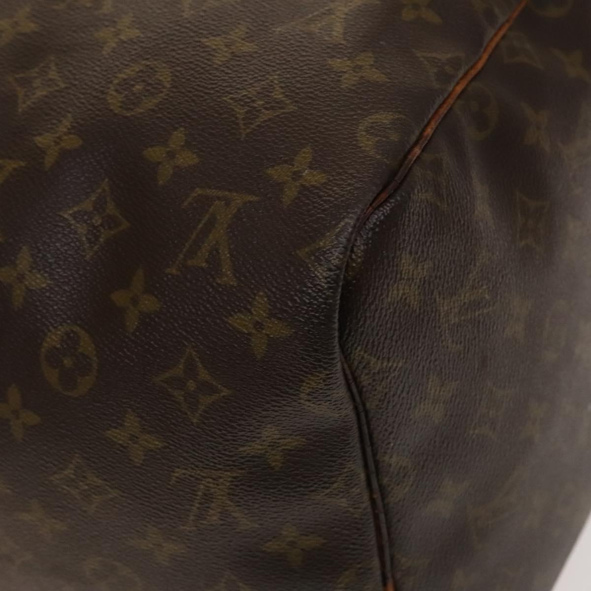 LOUIS VUITTON Monogram Keepall 55 Boston Bag M41424 LV Auth 141305