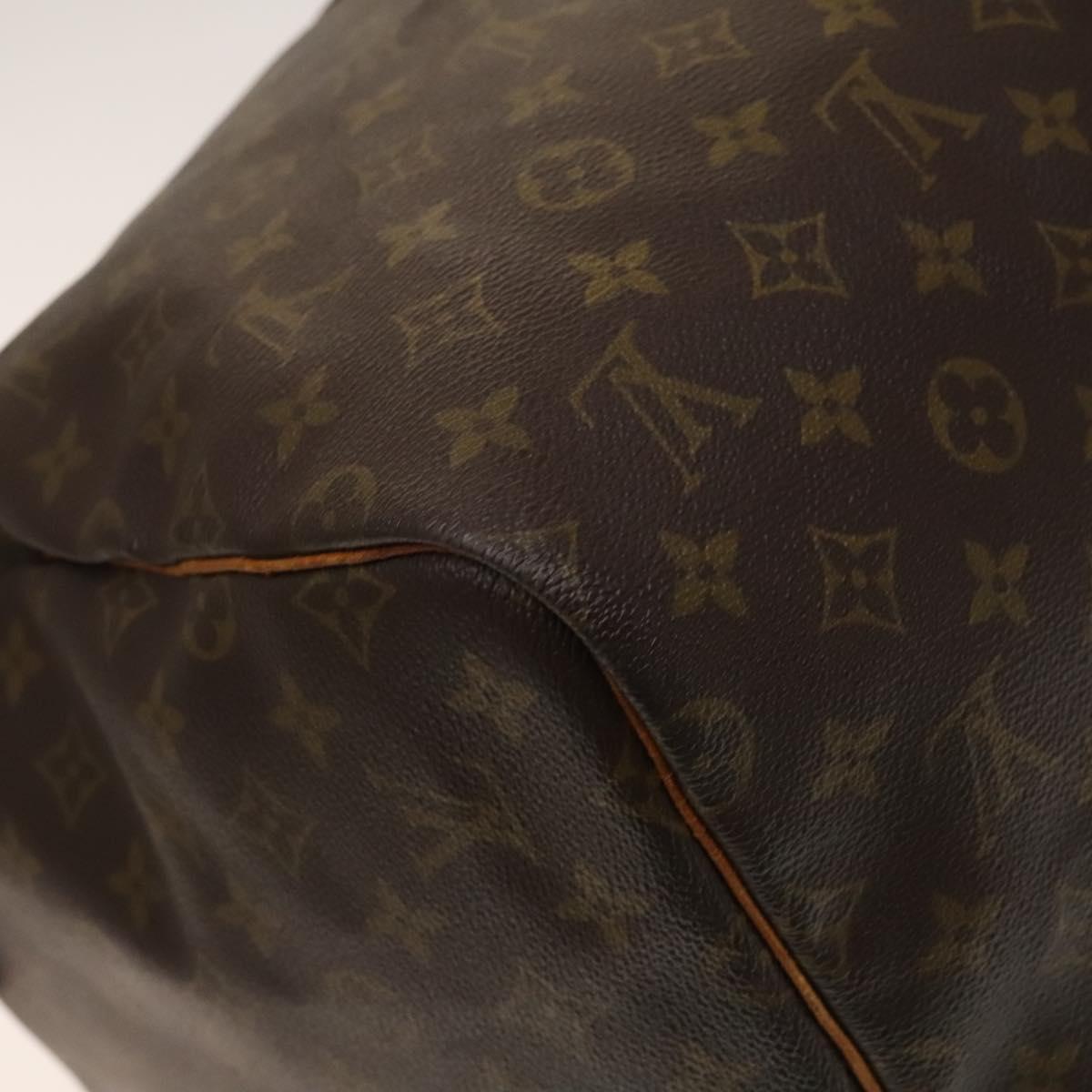 LOUIS VUITTON Monogram Keepall 55 Boston Bag M41424 LV Auth 141305