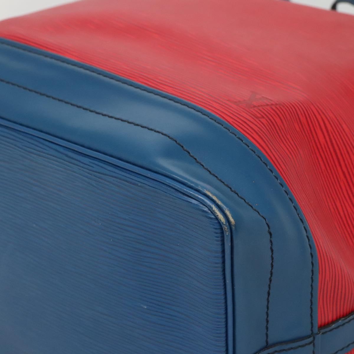 LOUIS VUITTON Epi Noe Shoulder Bag Bicolor Red Blue M44084 LV Auth 141333