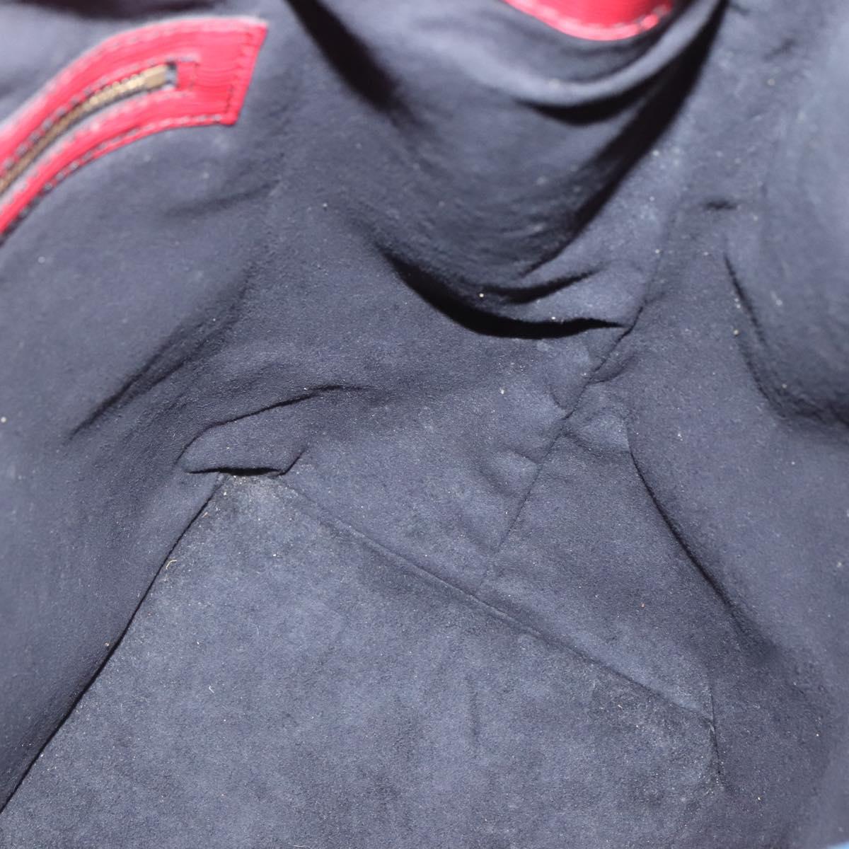 LOUIS VUITTON Epi Noe Shoulder Bag Bicolor Red Blue M44084 LV Auth 141333