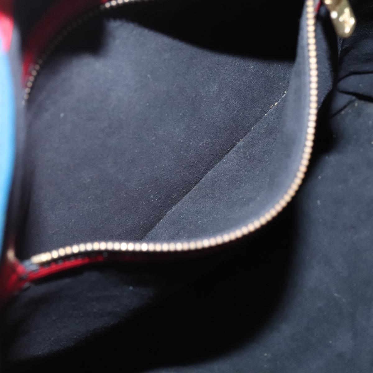 LOUIS VUITTON Epi Noe Shoulder Bag Bicolor Red Blue M44084 LV Auth 141333