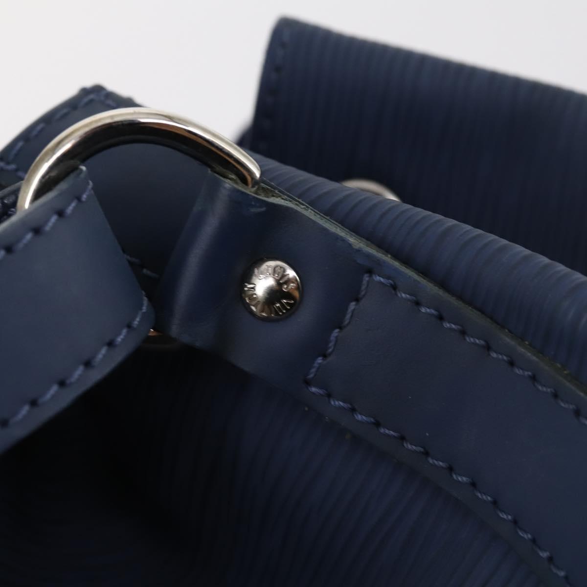 LOUIS VUITTON Epi Petit Noe Shoulder Bag Myrtille M5901G LV Auth 141334