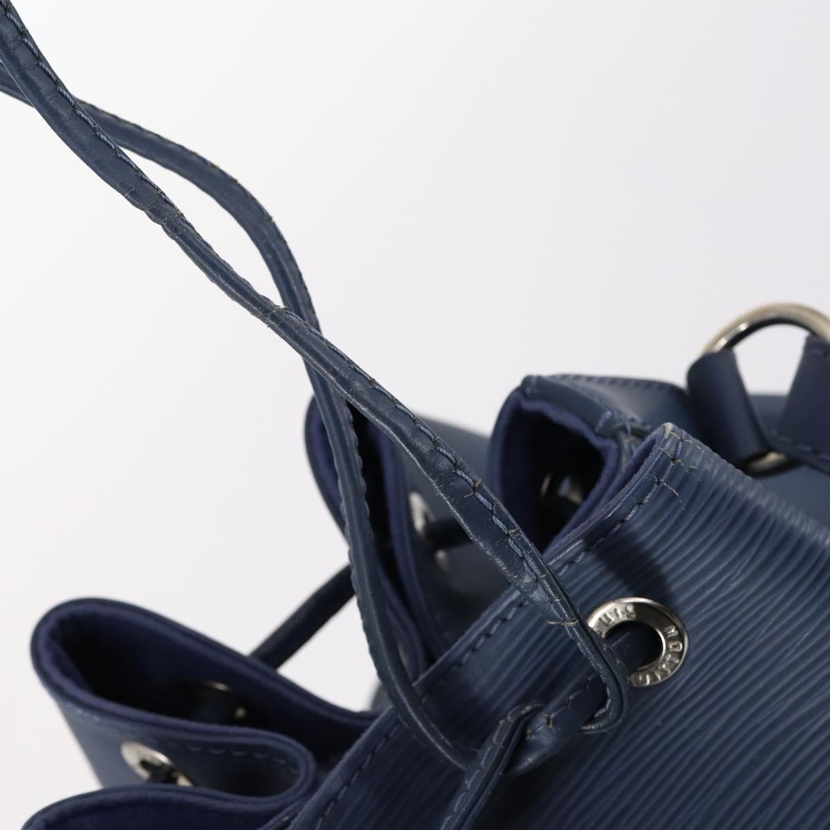 LOUIS VUITTON Epi Petit Noe Shoulder Bag Myrtille M5901G LV Auth 141334