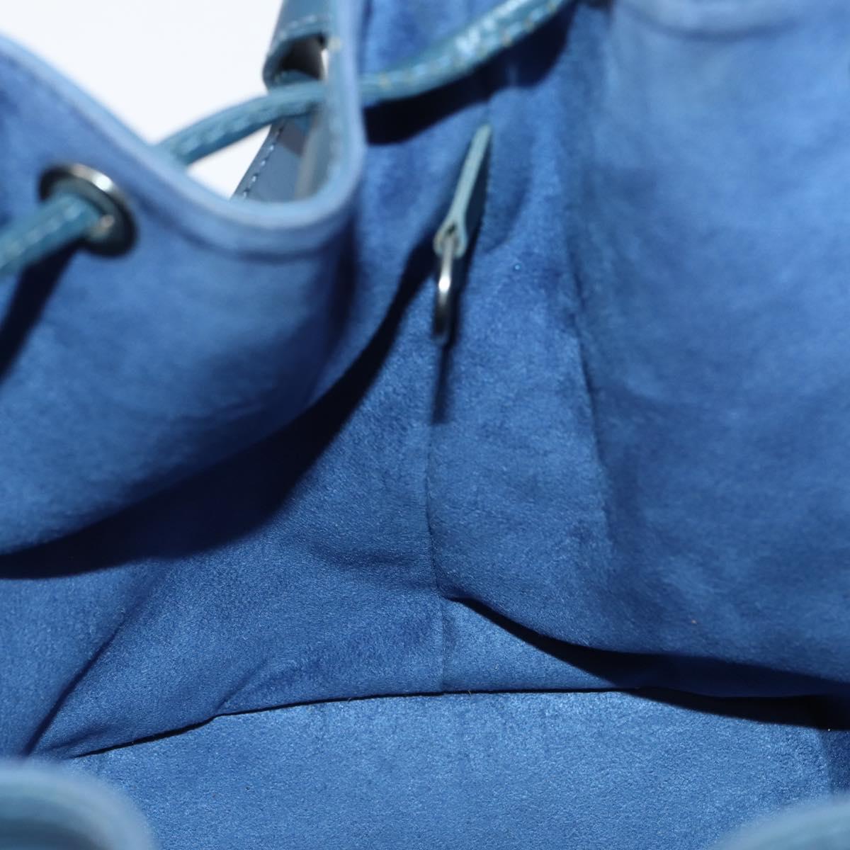 LOUIS VUITTON Epi Petit Noe Shoulder Bag Myrtille M5901G LV Auth 141334