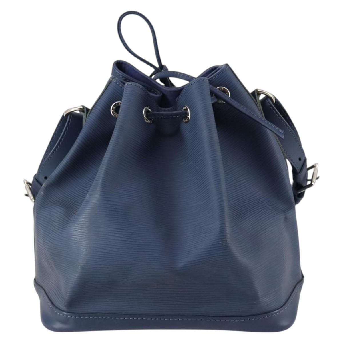 LOUIS VUITTON Epi Petit Noe Shoulder Bag Myrtille M5901G LV Auth 141334