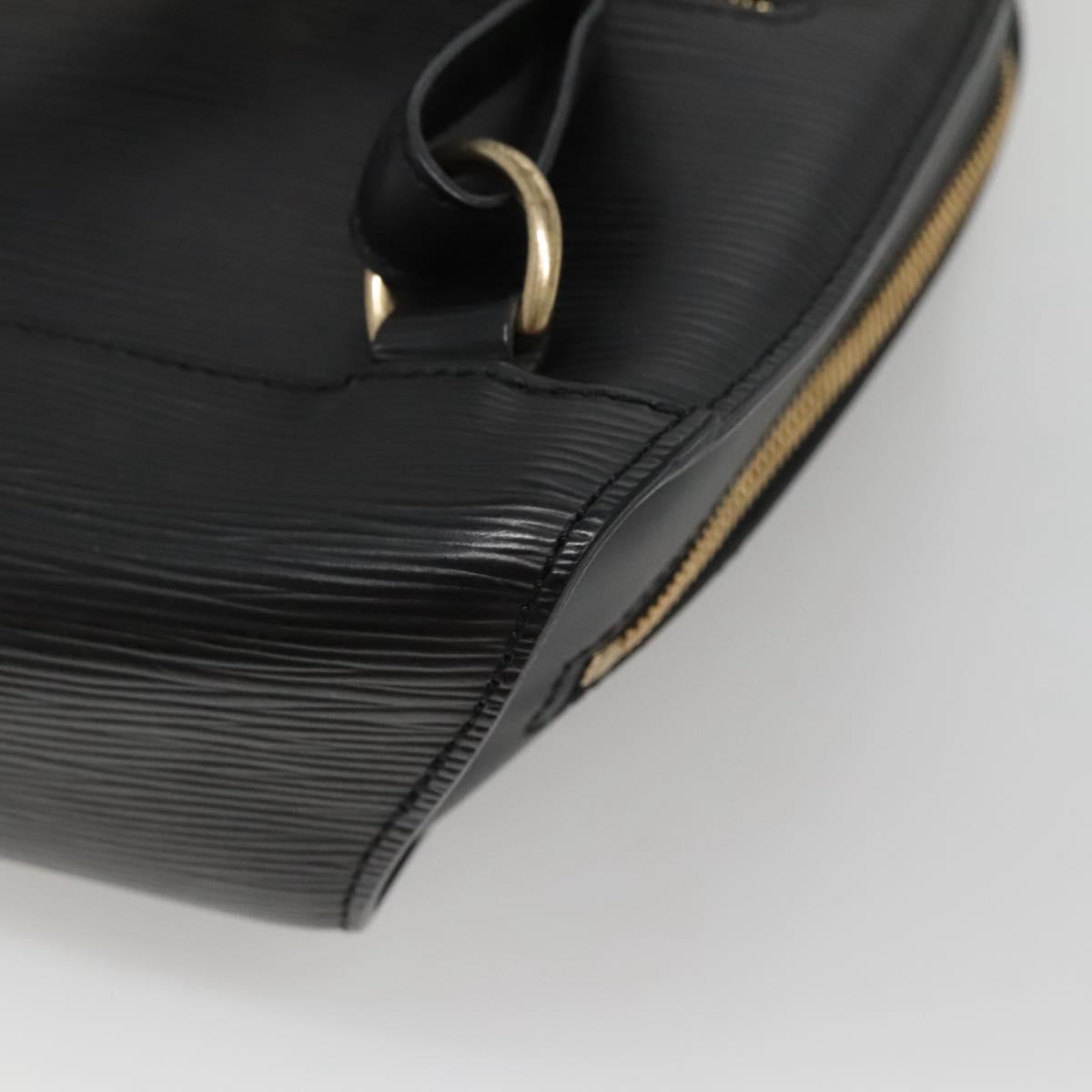 LOUIS VUITTON Epi Mabillon Backpack Black M52232 LV Auth 141335