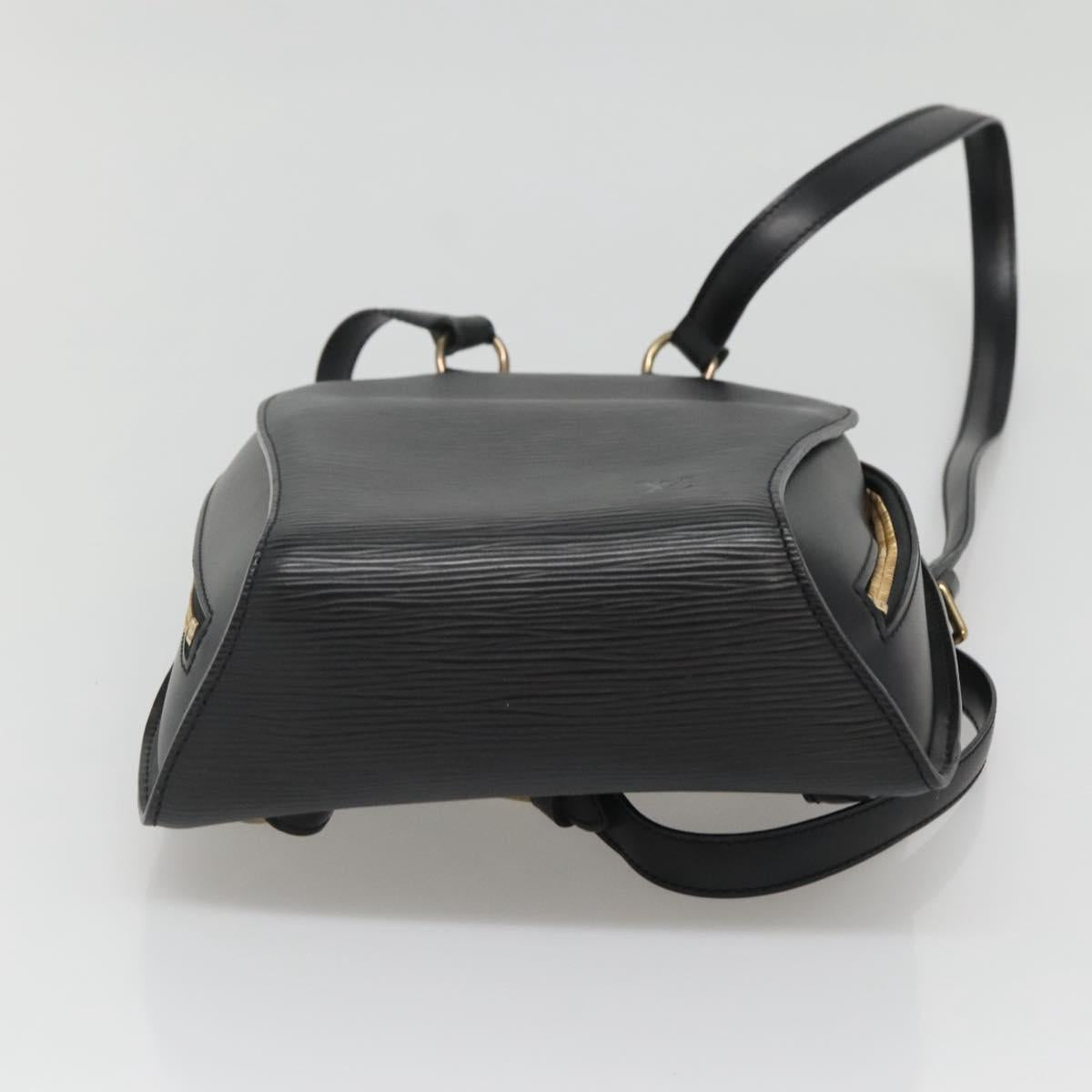 LOUIS VUITTON Epi Mabillon Backpack Black M52232 LV Auth 141335