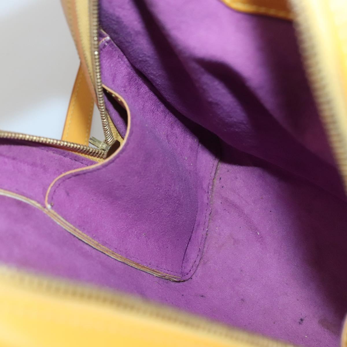 LOUIS VUITTON Epi Mabillon Backpack Yellow M52239 LV Auth 141386