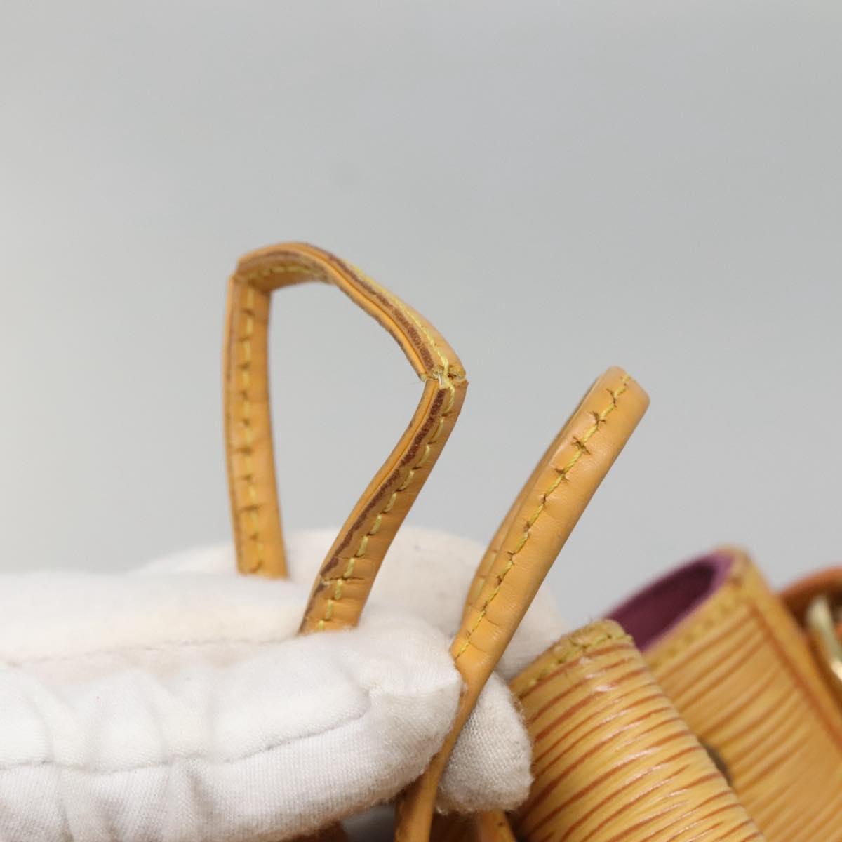 LOUIS VUITTON Epi Noe Shoulder Bag Tassili Yellow M44009 LV Auth 141399