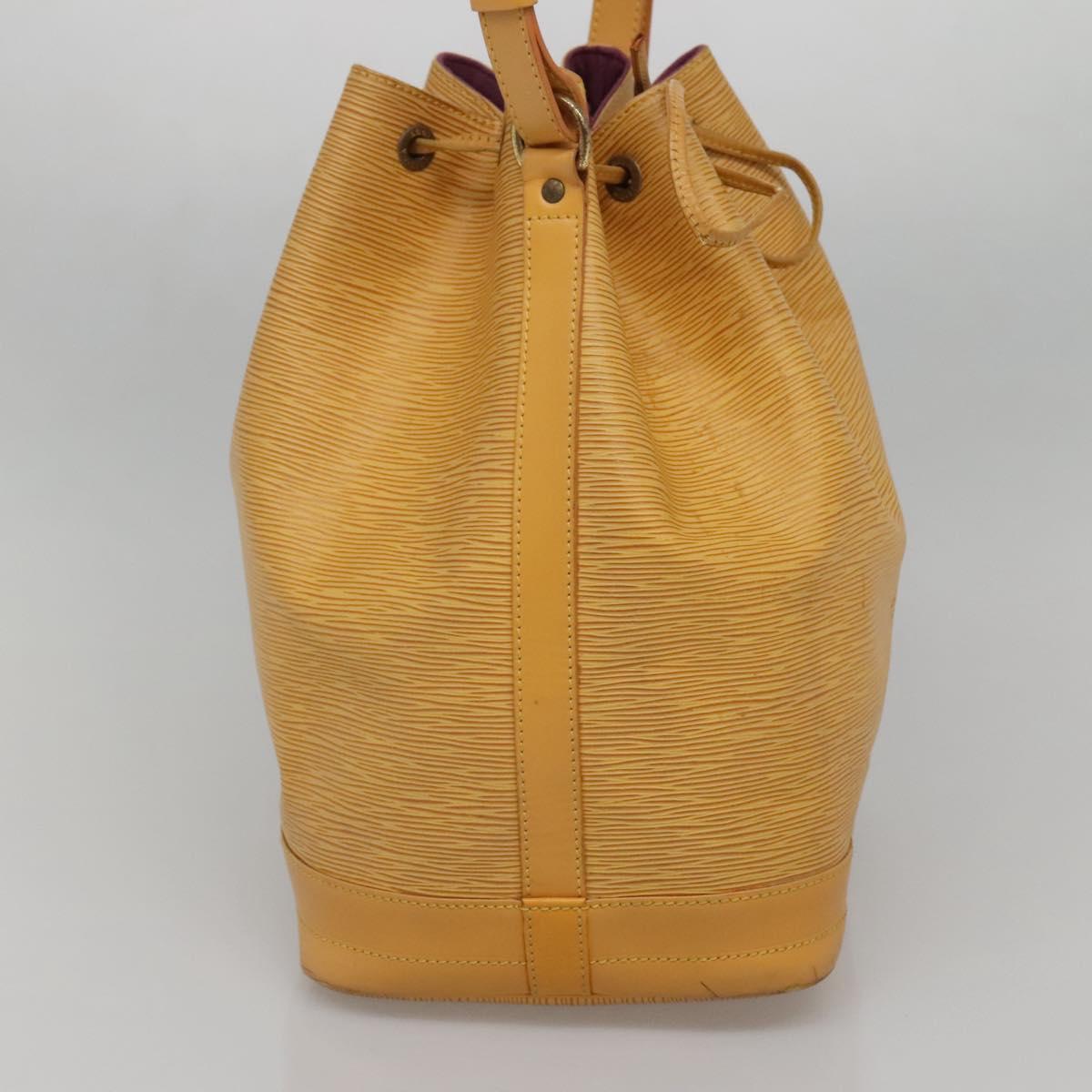 LOUIS VUITTON Epi Noe Shoulder Bag Tassili Yellow M44009 LV Auth 141399