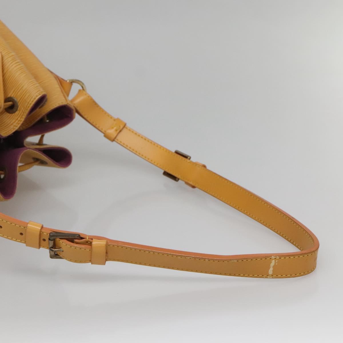 LOUIS VUITTON Epi Noe Shoulder Bag Tassili Yellow M44009 LV Auth 141399