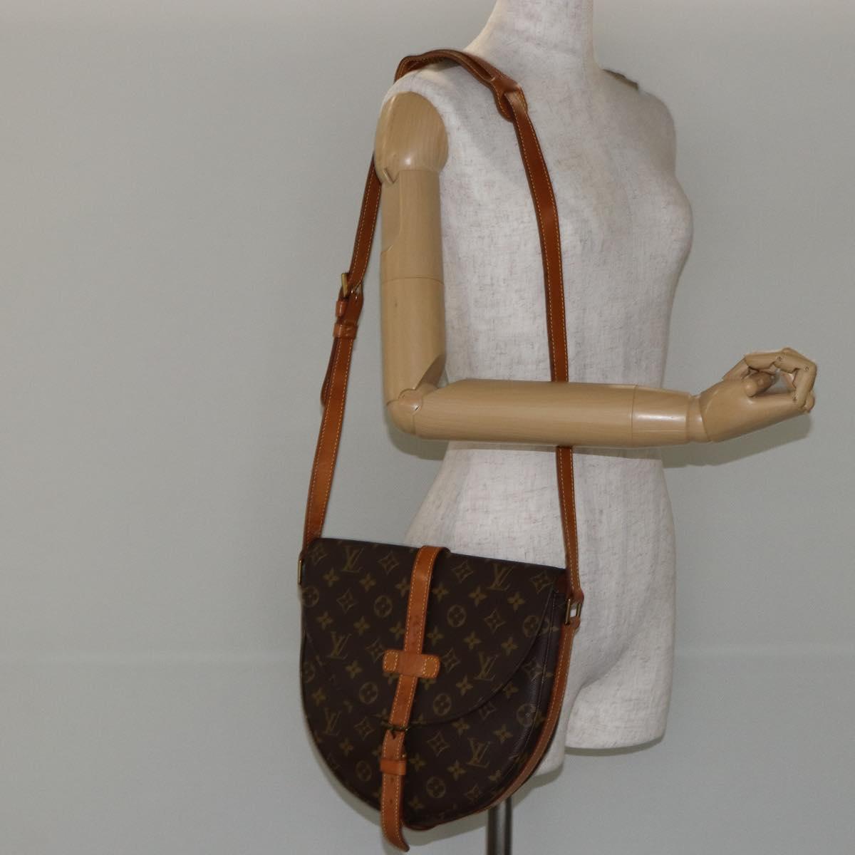 LOUIS VUITTON Monogram Chantilly GM Shoulder Bag M51232 LV Auth 141418