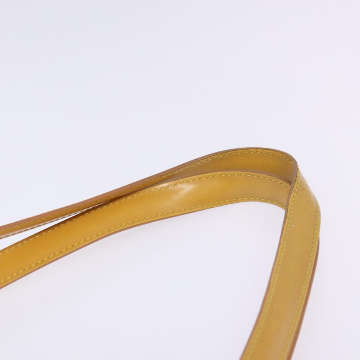 LOUIS VUITTON Epi Saint Jacques Shopping Shoulder Bag Yellow M52269 Auth 141419