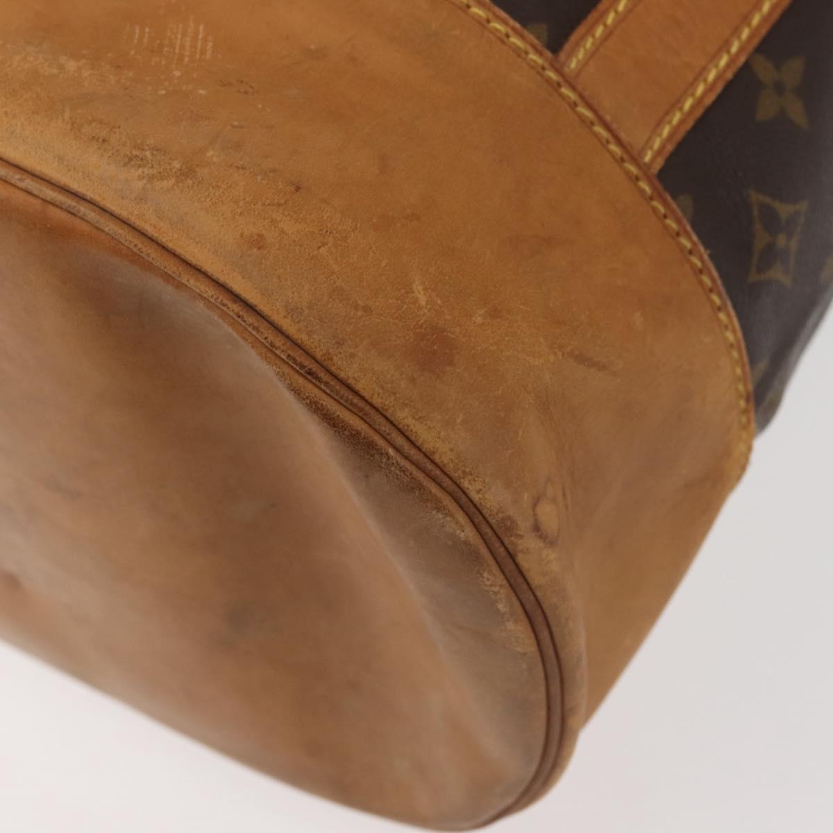LOUIS VUITTON Monogram Randonnee GM Shoulder Bag M42244 LV Auth 141436