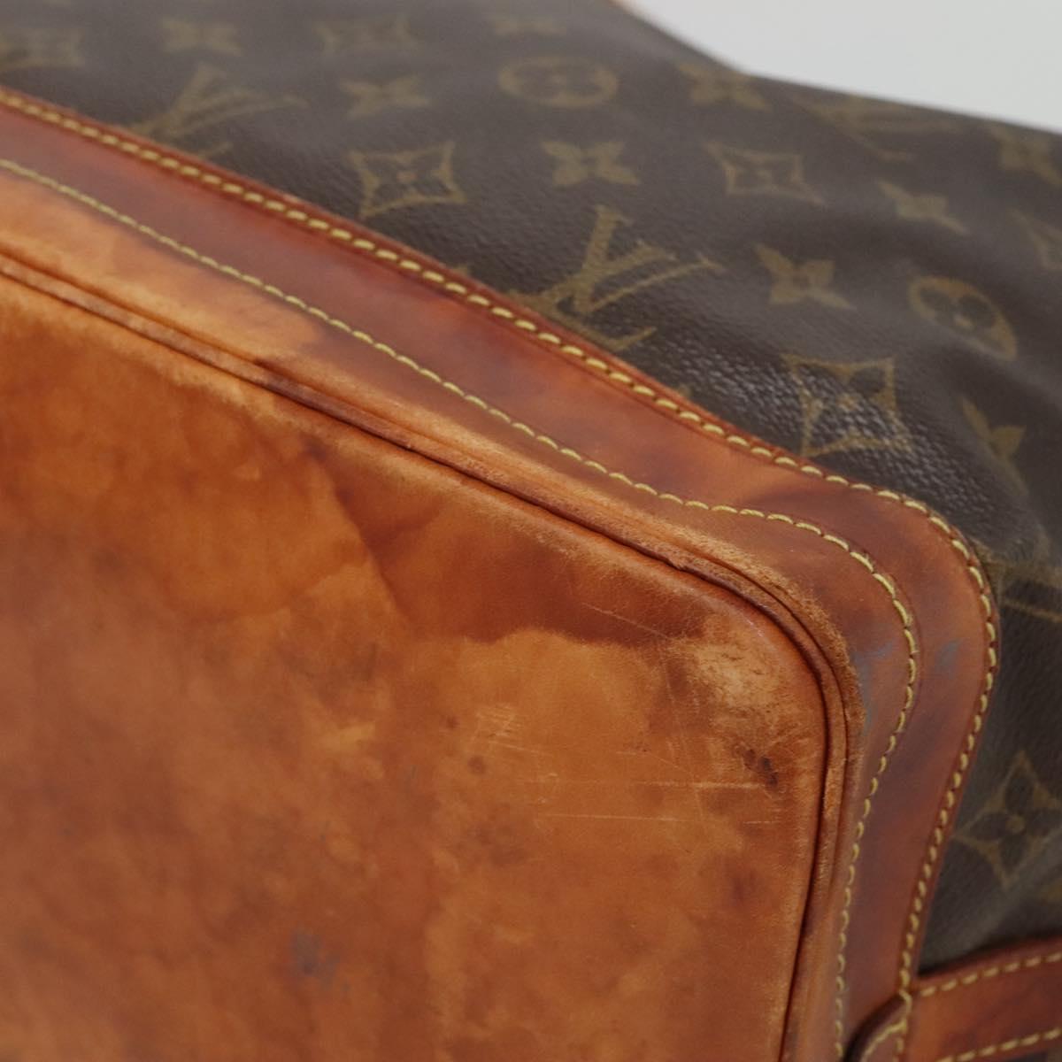 LOUIS VUITTON Monogram Noe Shoulder Bag M42224 LV Auth 141437