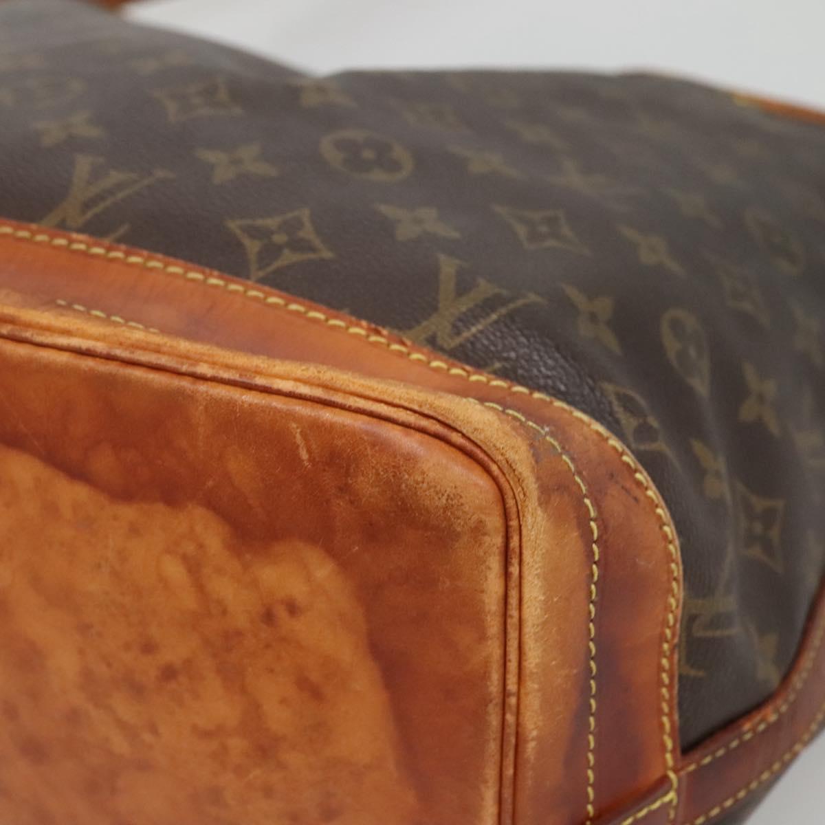 LOUIS VUITTON Monogram Noe Shoulder Bag M42224 LV Auth 141437