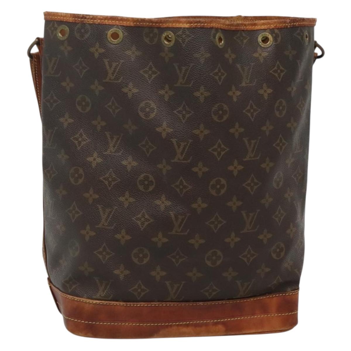 LOUIS VUITTON Monogram Noe Shoulder Bag M42224 LV Auth 141437