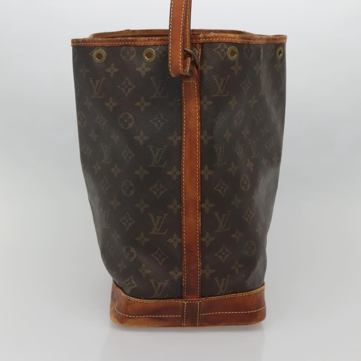 LOUIS VUITTON Monogram Noe Shoulder Bag M42224 LV Auth 141437