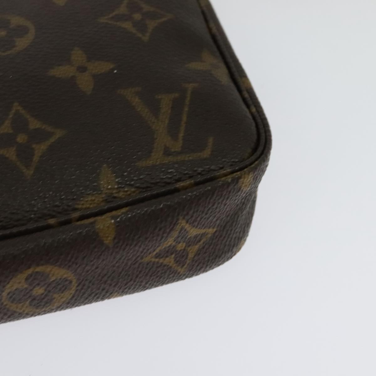 LOUIS VUITTON Monogram Pochette Accessoires Pouch M51980 LV Auth 141442