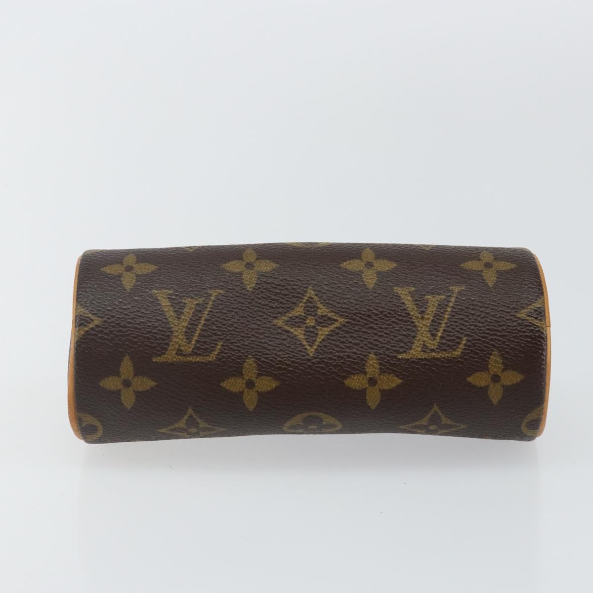 LOUIS VUITTON Monogram Papillon Pouch LV Auth 141444