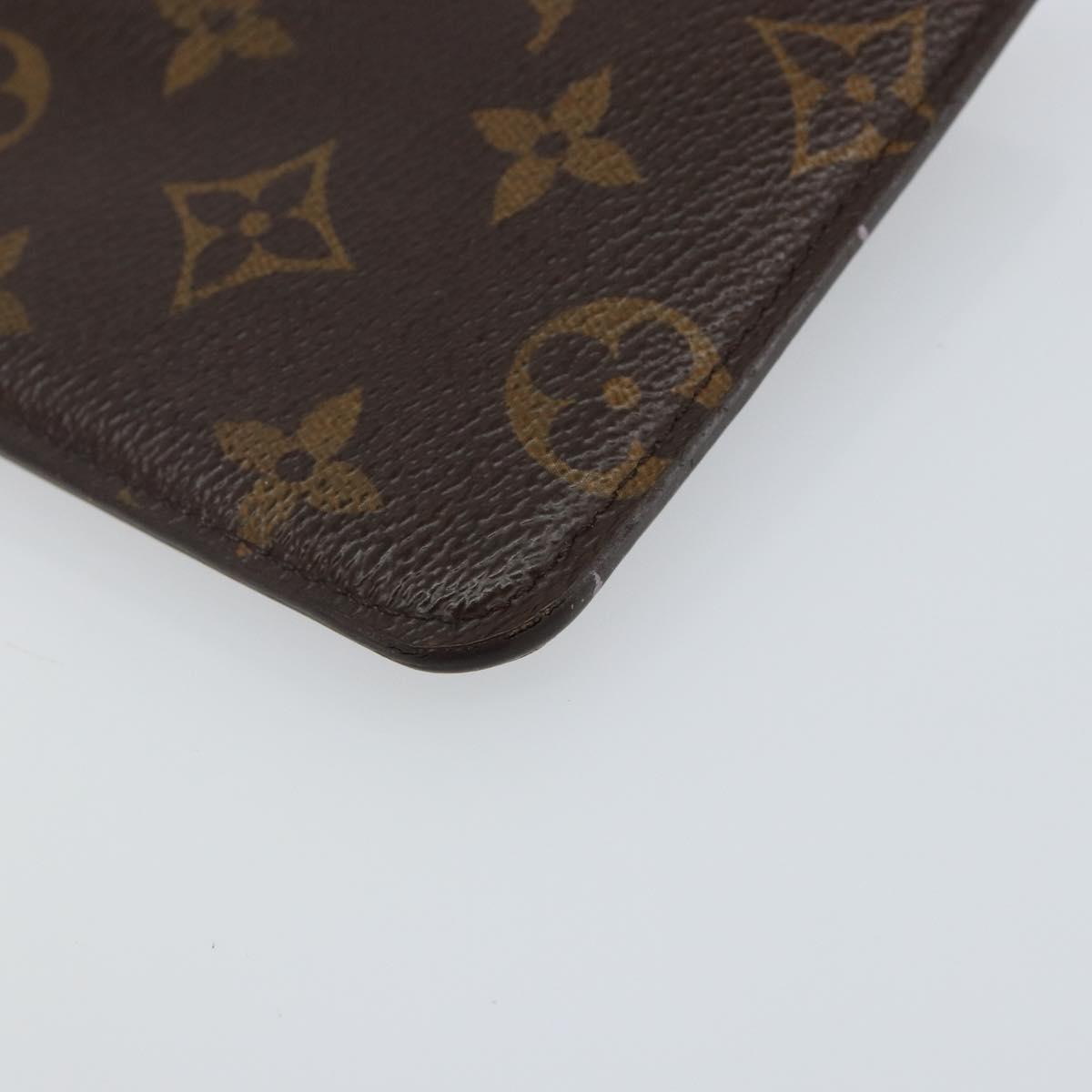 LOUIS VUITTON Monogram Etui Lunette MM Glasses Case M66544 LV Auth 141445