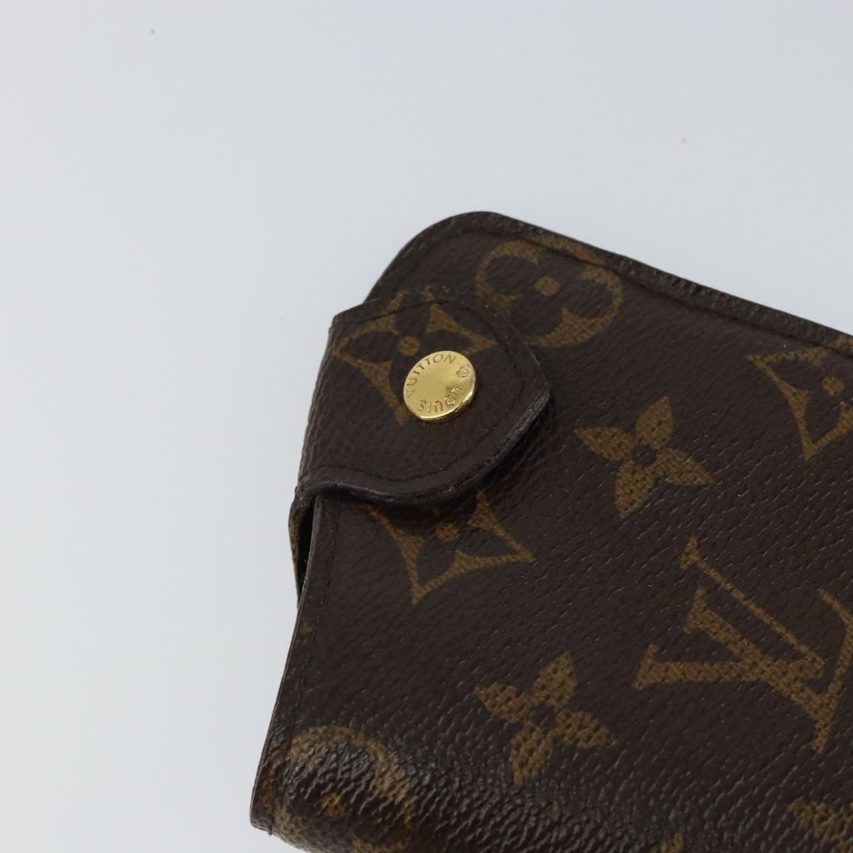 LOUIS VUITTON Monogram Etui Lunette MM Glasses Case M66544 LV Auth 141445